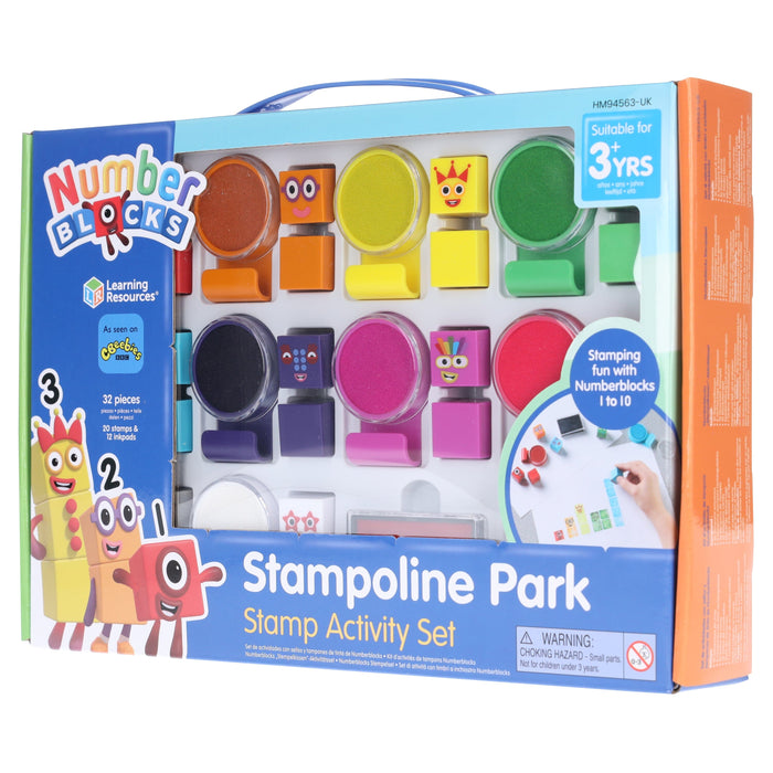 Numberblocks Stampoline Park Stamp Activity Set by Learning Resources - Ages 3+ Educational Toys Learning Resources