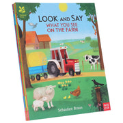 National Trust Look and Say 4 Books Collection Set By Sebastien Braun - Ages 0-5 - Paperback 0-5 Nosy Crow Ltd