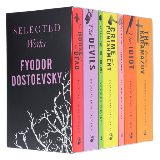 Selected Works of Fyodor Dostoevsky 7 Books Collection Box Set - Fiction - Paperback Fiction Classic Editions