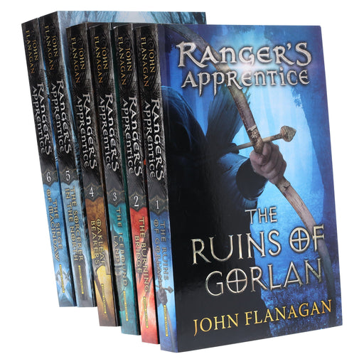 Rangers Apprentice Series (Book 1-6) By John Flanagan 6 Books Collection Set - Ages 9-11 - Paperback Young Adult Penguin Random House