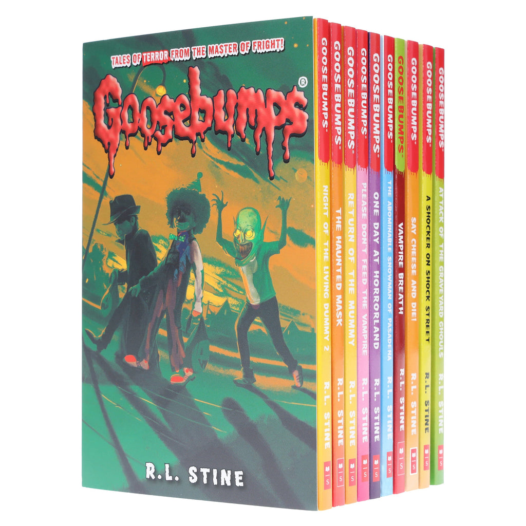 Goosebumps Classic Series 2 R. L. Stine 10 Books Collection Ages 9 14 Paperback
