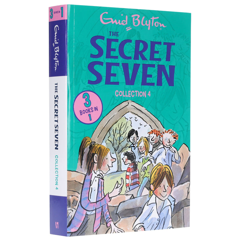 The Secret Seven Collection 4 (3 Books In 1) by Enid Blyton: Books 10-12 - Ages 6-8 - Paperback 5-7 Hachette