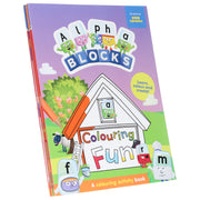 Numberblocks, Colourblocks & Alphablocks Colouring Fun 3 Books Collection Set - Ages 3-6 - Paperback 0-5 Sweet Cherry Publishing