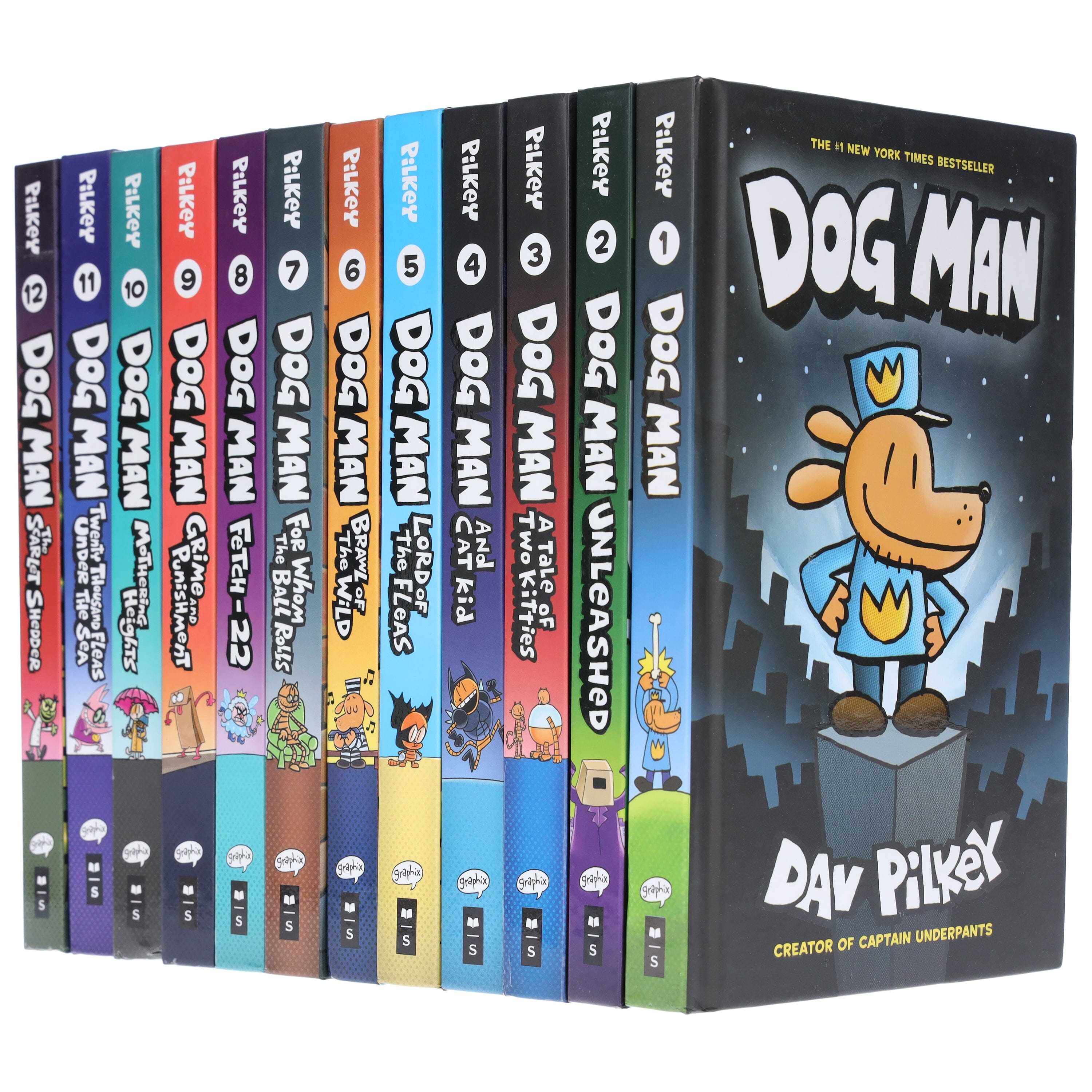 Dog Man 8巻セット Dav Pilkey 616TibFQczL._AC_UF1000,