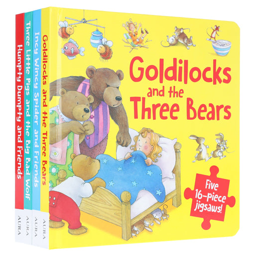 Five 16-Piece Jigsaws! Collection 4 Picture Books Set - Ages 3+ - Board Book 3-5 Imagine That Publishing Ltd