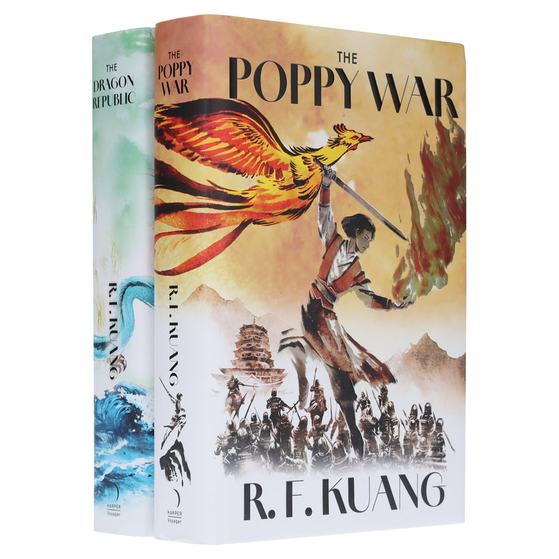 The Poppy War Series by R.F. Kuang 2 Books Collector's Edition Set - Fiction - Hardback Fiction HarperCollins Publishers