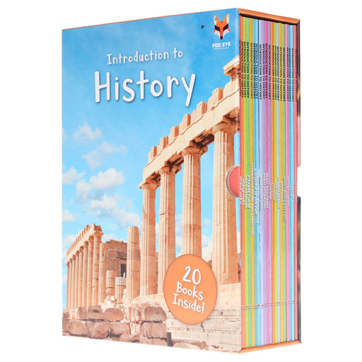 Introduction to History for Beginners Series (1&2) by Jasmine Brooke 20 Books Collection Box Set - Ages 7+ - Paperback 7-9 Fox Eye Publishing