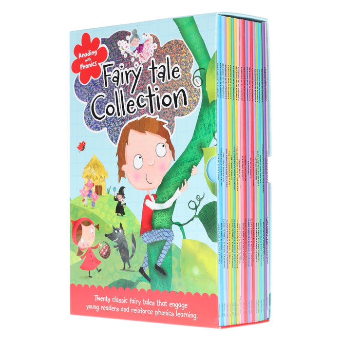 Reading with Phonics Fairy Tale Collection 20 Books Box Set - Age 5+ - Paperback 5-7 Scholastic