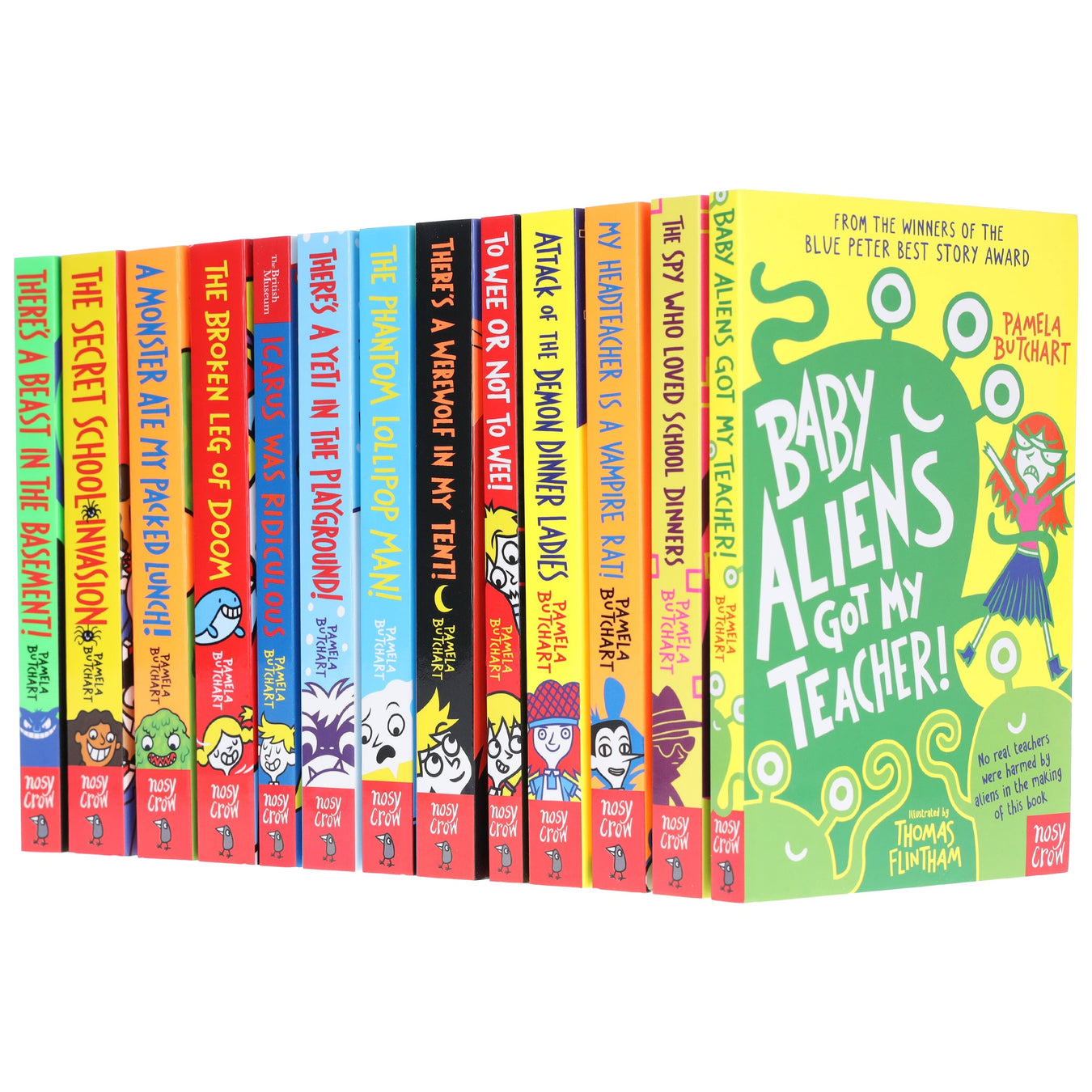 Baby Aliens Series By Pamela Butchart illustrated 13 Books Collection Set – Ages 7-10 – Paperback 7-9 Nosy Crow Ltd
