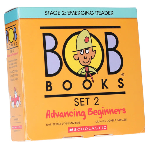 Bob Books Set 2: Advancing Beginners (Stage 2: Emerging Reader) 12 Books Collection Set - Ages 4+ - Paperback 0-5 Scholastic