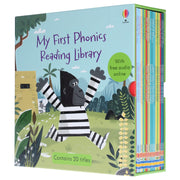 Usborne First Phonics Reading Library 20 Books - Ages 0-5 - Paperback 0-5 Usborne Publishing Ltd