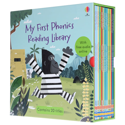 Usborne First Phonics Reading Library 20 Books - Ages 0-5 - Paperback 0-5 Usborne Publishing Ltd
