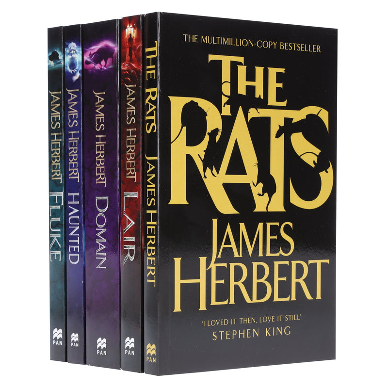 James Herbert Collection 5 Books Set - Fiction - Paperback Fiction Macmillan
