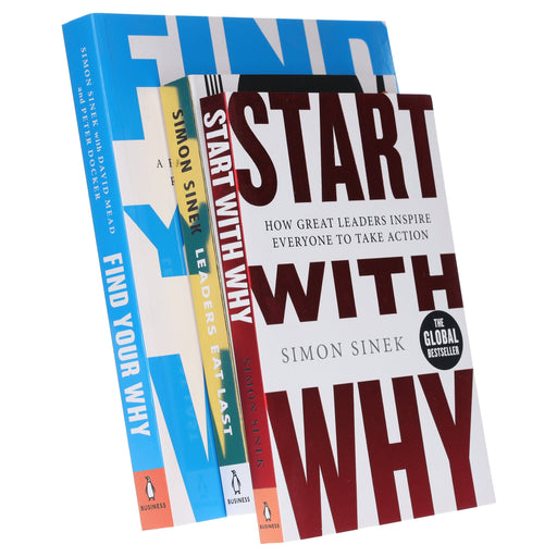 Start with Why Series By Simon Sinek 3 Books Collection Set - Non Fiction - Paperback Non-Fiction Penguin