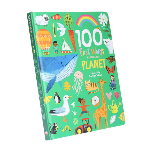 100 First Words Exploring Our Planet By Sweet Cherry Publishing - Ages 3-5 - Board Book 0-5 Sweet Cherry Publishing
