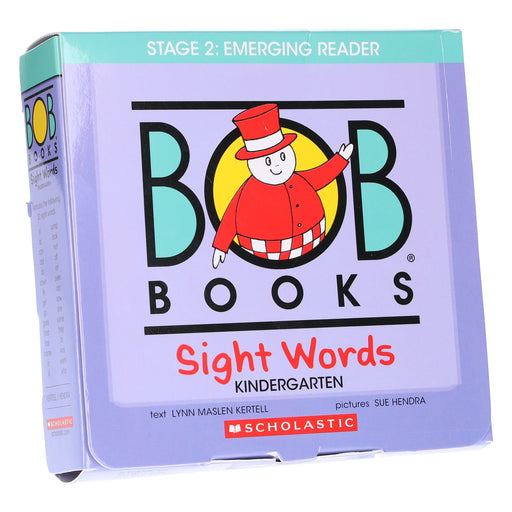 Bob Books: Sight Words Kindergarten (Stage 2: Emerging Reader) 10 Books Collection Set By Scholastic - Ages 3-6 - Paperback 0-5 Scholastic