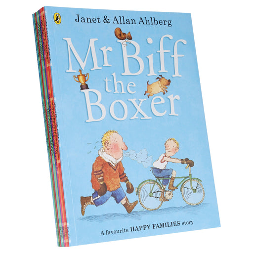 Happy Families Series by Allan Ahlberg & Others Illustrated 10 Books Collection Set - Ages 5-7 - Paperback 5-7 Penguin Random House