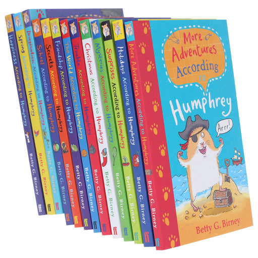 According to Humphrey the Hamster Series by Betty G. Birney 13 Books Collection Set - Ages 7+ - Paperback 7-9 Faber & Faber