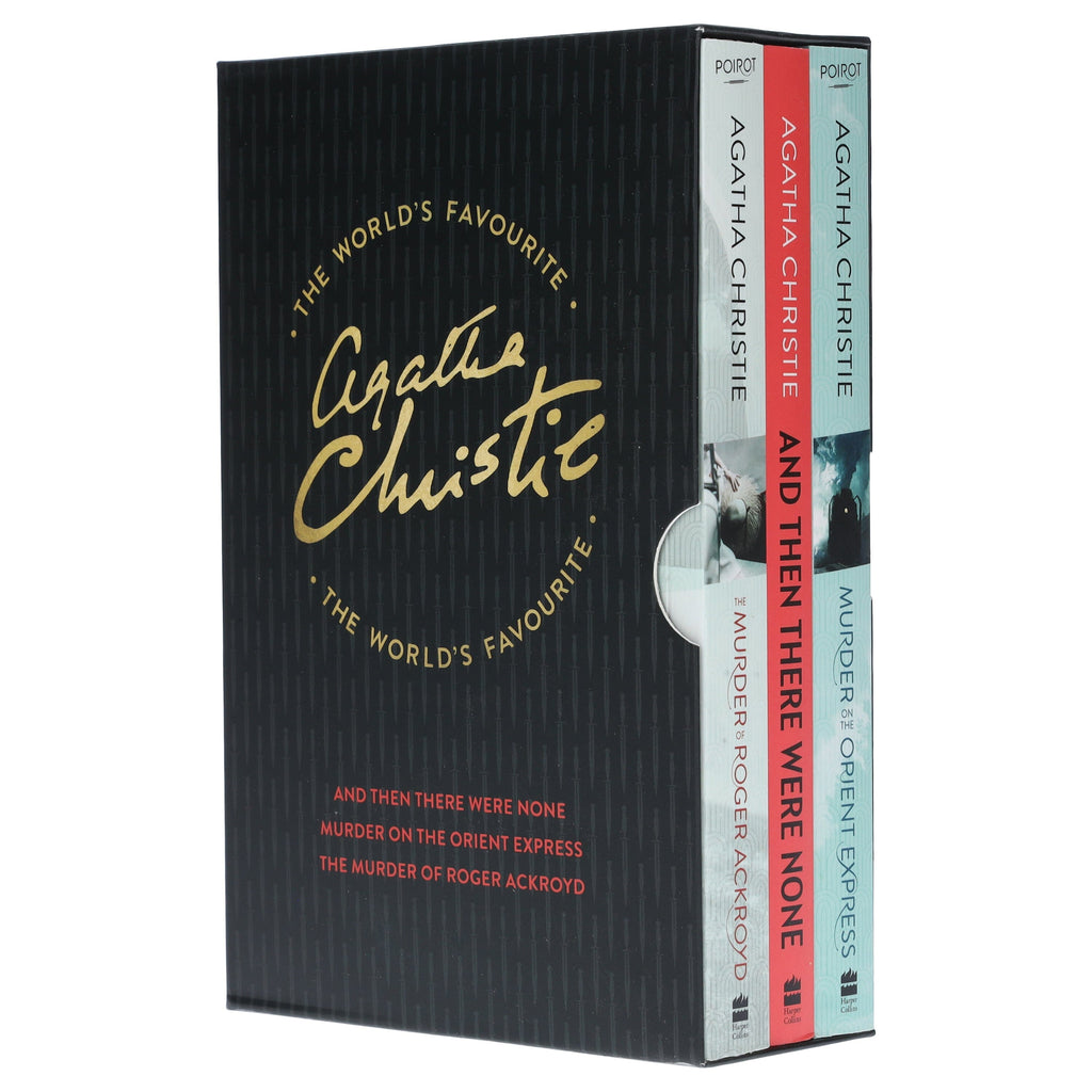 Worlds Favourite Agatha Christie 3 Book Collection Fiction Paperback