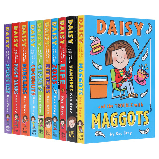 Daisy & The Trouble With Kittens By Kes Gray 10 Books Collection Set - Ages 9-14 - Paperback B2D DEALS Red Fox