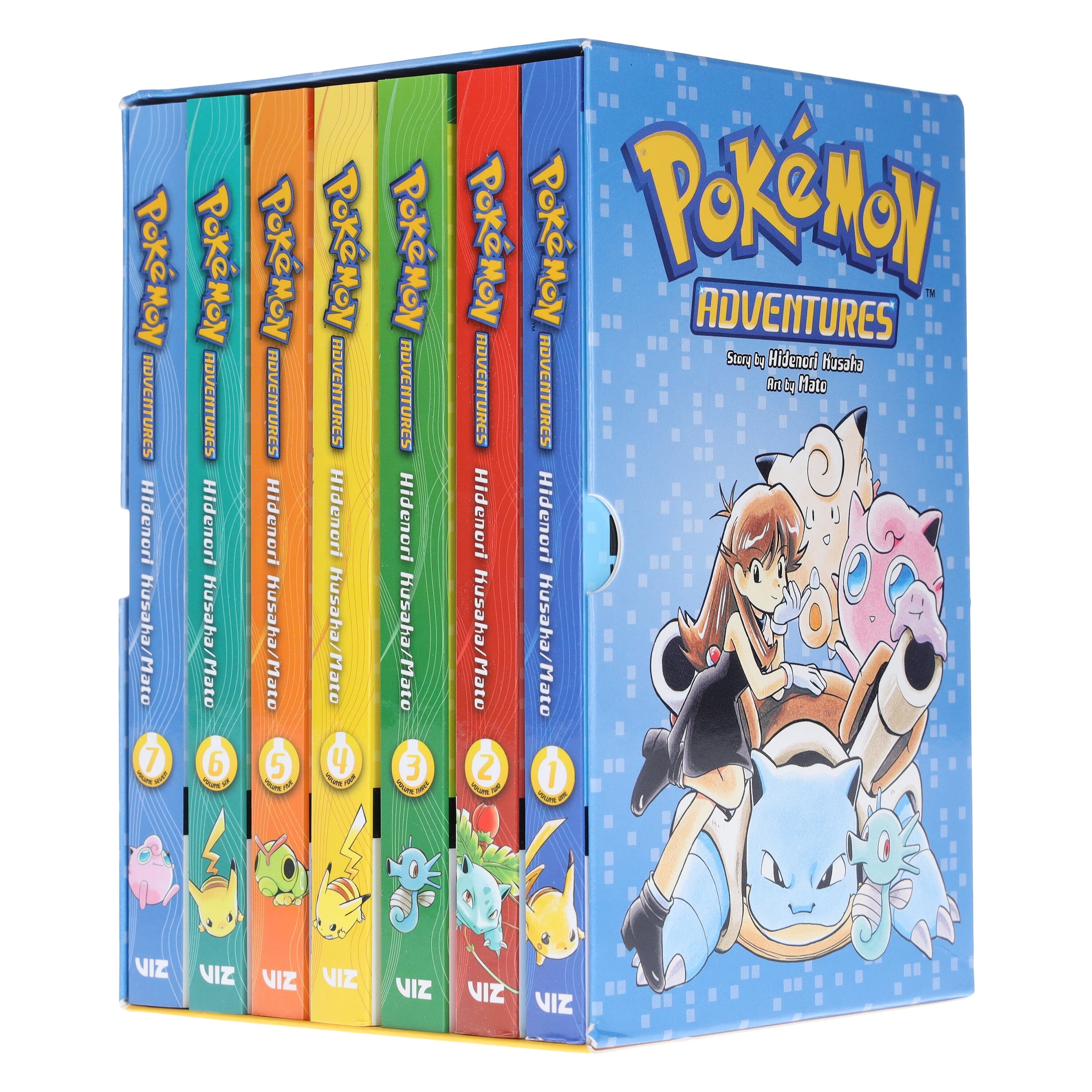 Pokemon Adventures Red & Blue Vol. 1-7 Box Set — Books2Door