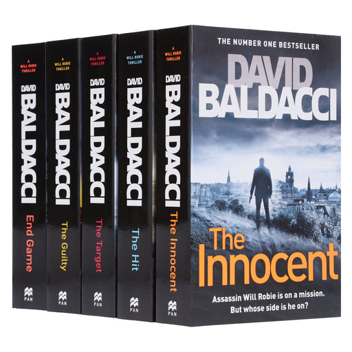 Will Robie Series 5 Book Collection by David Baldacci - Fiction - Paperback Fiction Pan Macmillan