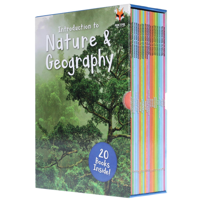 Introduction to Nature and Geography by Jasmine Brooke 20 Book Collection Box Set - Ages 7+ - Paperback 7-9 Fox Eye Publishing