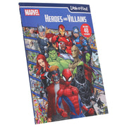 Marvel Heroes and Villains Look and Find by PI Kids - Ages 4+ - Paperback (Includes 40 Stickers!) 5-7 Phoenix International Publications, Incorporated