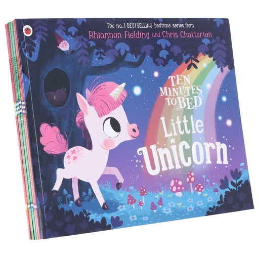 Ten Minutes to Bed Series by Rhiannon Fielding Illustrated 6 Picture Books Set - Ages 2-5 - Paperback 0-5 Penguin Random House