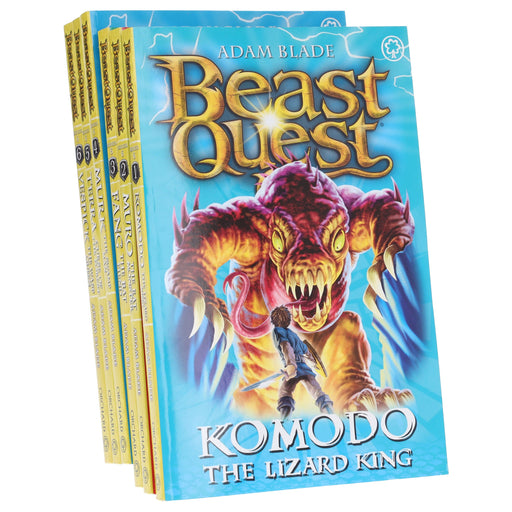 Beast Quest Series 6 by Adam Blade 6 Books Collection Set - Ages 7-9 - Paperback 7-9 Orchard Books