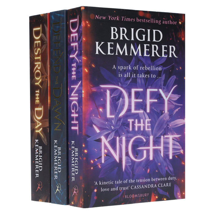 Defy the Night Series By Brigid Kemmerer: 3 Books Collection Set - Ages 12- 18 - Paperback Fiction Sourcebooks, Inc