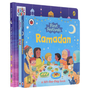 The First Festivals Series 3 Books Collection Set (A Lift-the-flap Book) - Ages 2-5 - Board Book 0-5 Ladybird