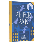 Peter Pan by J. M. Barrie - Fiction - Sprayed Edges Hardback Fiction Wilco Books