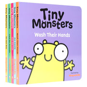 Big Emotions Tiny Monsters Manners & Behaviours Illustrated 5 Books Collection Set - Ages 3-5 - Board Book 0-5 Sweet Cherry Publishing