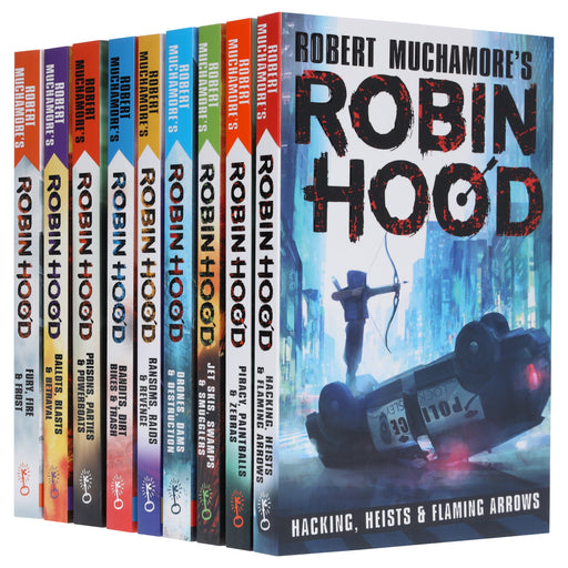 Robin Hood Series by Robert Muchamore 9 Books Collection Set - Ages 10-17 - Paperback 9-14 Bonnier Books Ltd