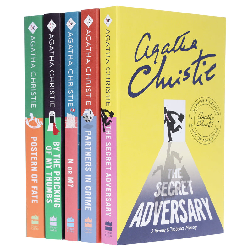 A Tommy and Tuppence Mystery Series by Agatha Christie 5 Books Collection Set - Fiction - Paperback Fiction HarperCollins Publishers