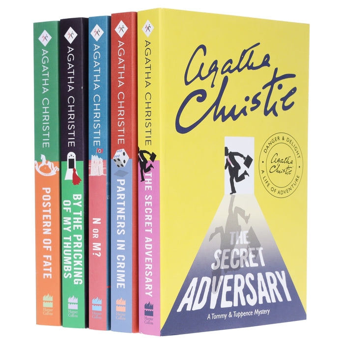 A Tommy and Tuppence Mystery Series by Agatha Christie 5 Books Collection Set - Fiction - Paperback Fiction HarperCollins Publishers