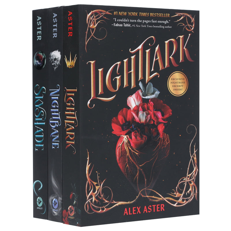 The Lightlark Series By Alex Aster 3 Books Collection Set - Ages 13+ - Paperback Fiction Amulet Books