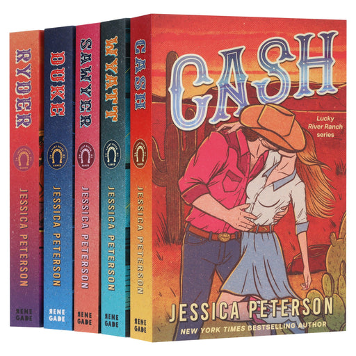 Lucky River Ranch Series by Jessica Peterson 5 Books Collection Set - Fiction - Paperback Fiction Hachette
