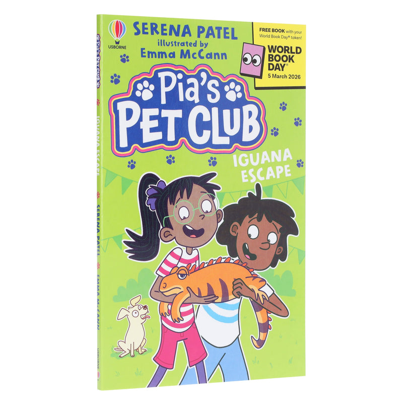 Pia's Pet Club: Iguana Escape: World Book Day 2026 by Serena Patel - Ages 7-10 - Paperback 7-9 Usborne Publishing Ltd