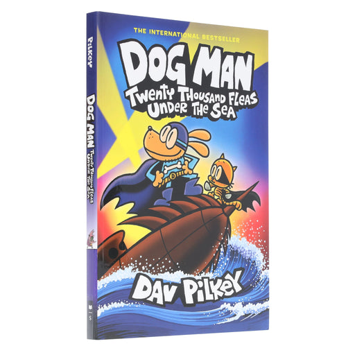 Dog Man 11: Twenty Thousand Fleas Under the Sea by Dav Pilkey - Ages 6-12 - Paperback Graphic Novels Scholastic