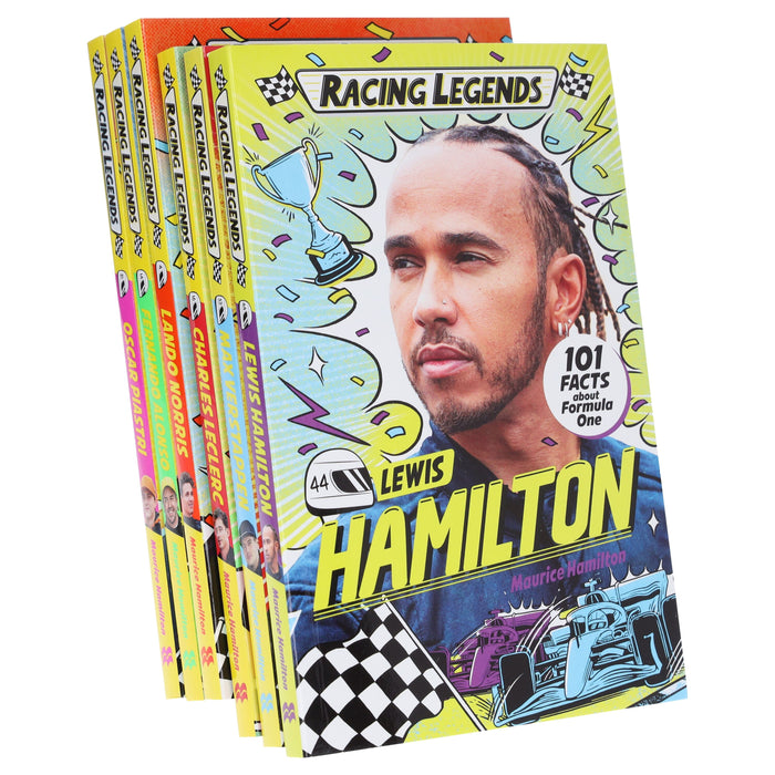 Racing Legends: 101 Facts about Formula One By Maurice Hamilton 6 Books Collection Set - Ages 7-9 - Paperback 7-9 Pan Macmillan