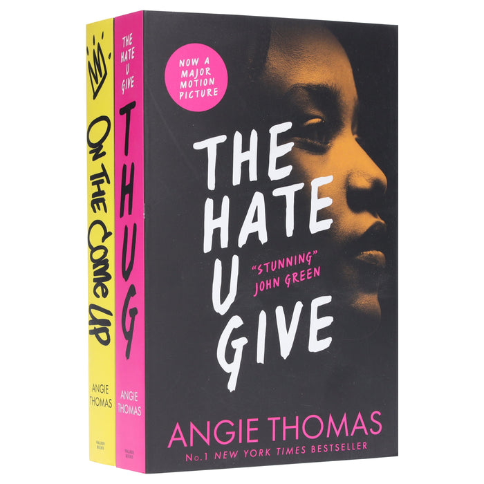 Angie Thomas Collector's 2 Books Box Set (Hate U & On Come) - Ages 14+ - Paperback Young Adult Walker Books Ltd