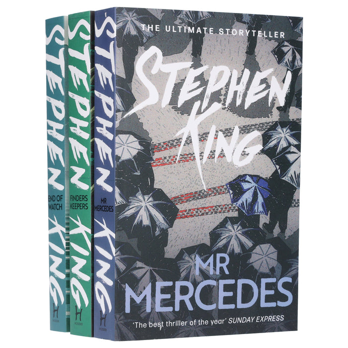 The Bill Hodges Trilogy by Stephen King 3 Books Collection Set - Fiction - Paperback Fiction Hodder
