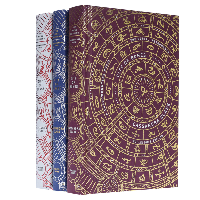 The Mortal Instruments by Cassandra Clare (A Shadowhunters Novel) 3 Book Collector's Edition Set - Ages 14+ - Hardback Fiction Walker Books Ltd