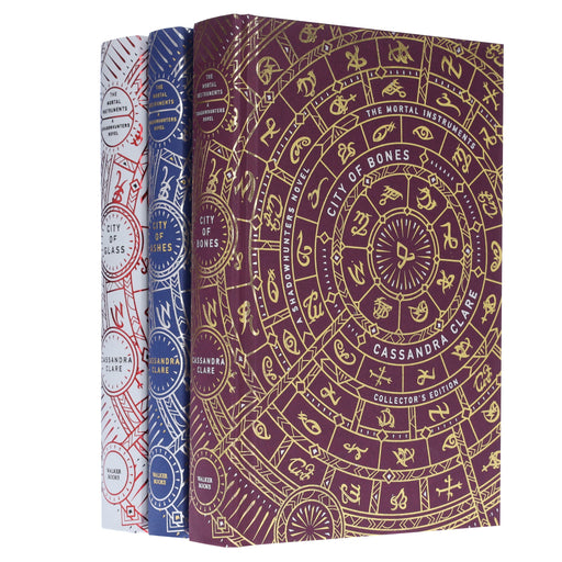 The Mortal Instruments by Cassandra Clare (A Shadowhunters Novel) 3 Book Collector's Edition Set - Ages 14+ - Hardback Fiction Walker Books Ltd
