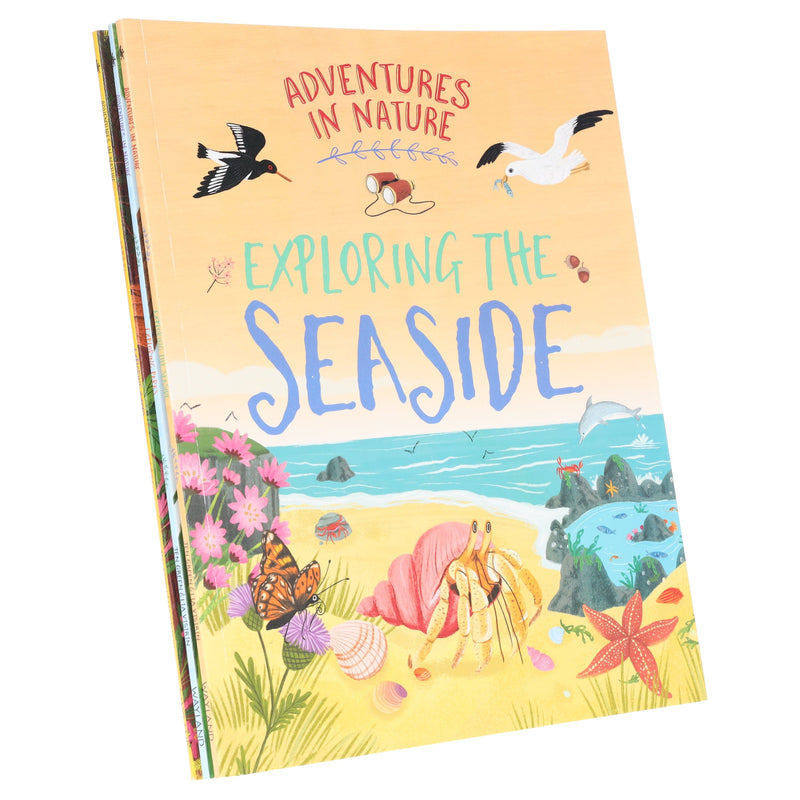 Adventures in Nature Series by Jen Green Illustrated 3 Picture Books Collection Set - Ages 7+ - Paperback 7-9 Hachette