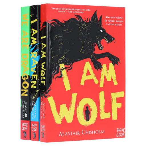 I Am Wolf Series by Alastair Chisholm 3 Books Collection Set - Ages 9-12 - Paperback 9-14 Nosy Crow Ltd