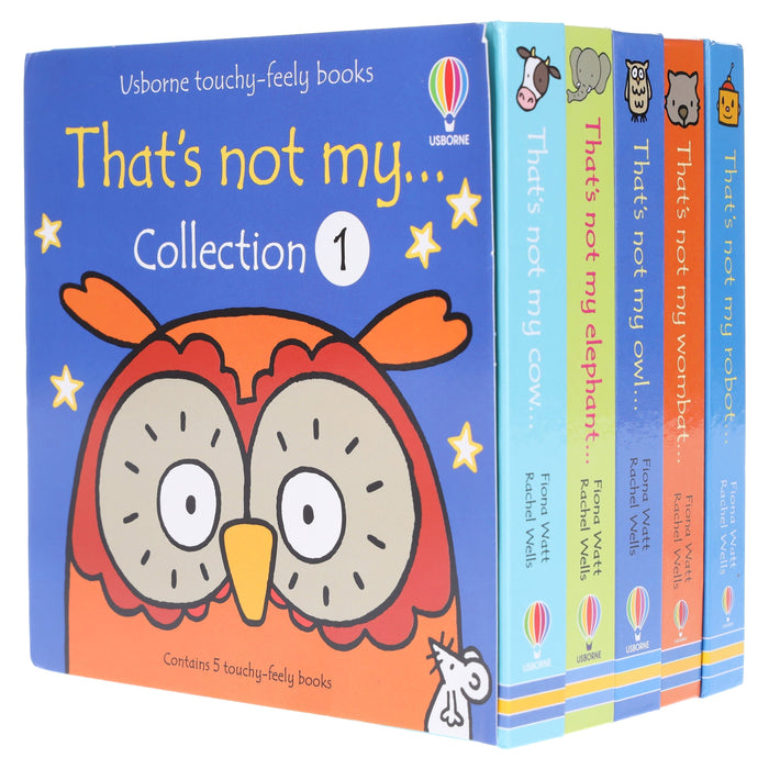 Usborne touchy feely books: That's not my... Series 1 & 2 By Fiona Watt & Rachel Wells: 10 Books Collection Set - Ages 0-3 - Board Book 0-5 Usborne Publishing Ltd