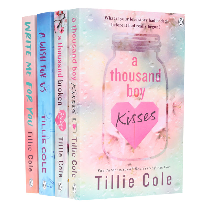 Tillie Cole Collection (A Thousand Boy Kisses, A Thousand Broken Pieces, A Wish For Us & Write Me For You) 4 Books Set - Fiction - Paperback Fiction Penguin Random House